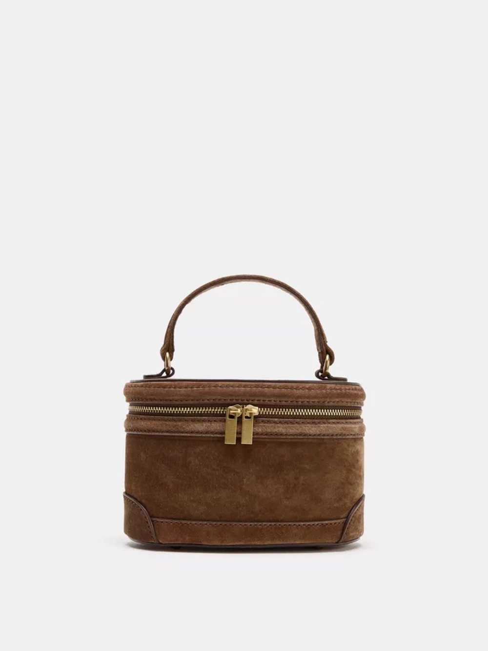 NWOT Zara leather vanity bag (crossbody)